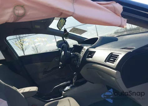 2013 Honda Civic Lx из США, поврежденный, VIN 2HGFB2F5XDH587314